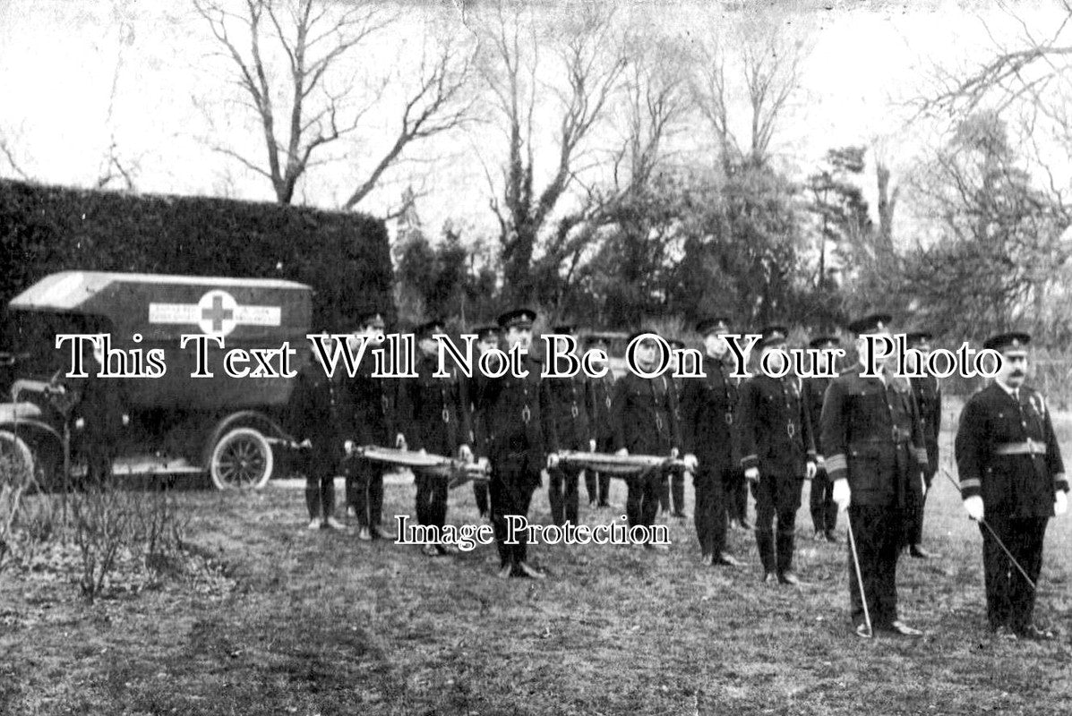 SO 2344 - British Red Cross Parade, Taunton, Somerset 1918 WW1