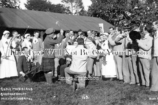 SO 2377 - Musicians At Gournay Court Military Hospital, Somerset