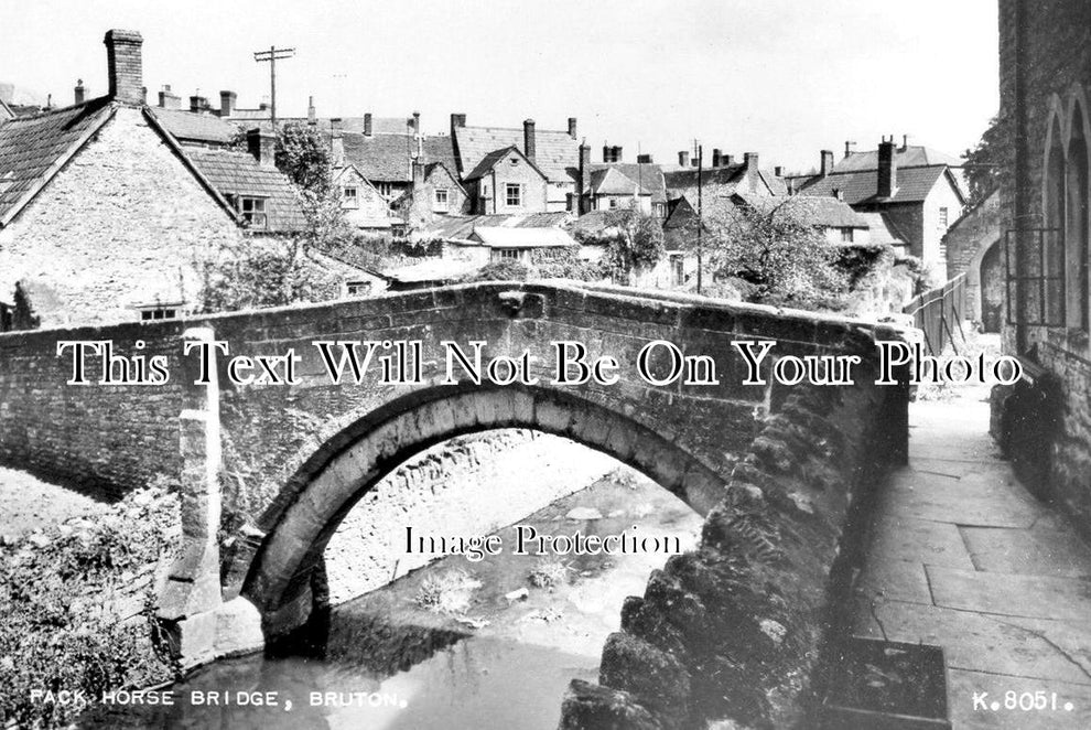 SO 2390 Pack Horse Bridge, Bruton, Somerset JB Archive