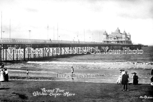 SO 2396 - Grand Pier, Weston Super Mare, Somerset c1912