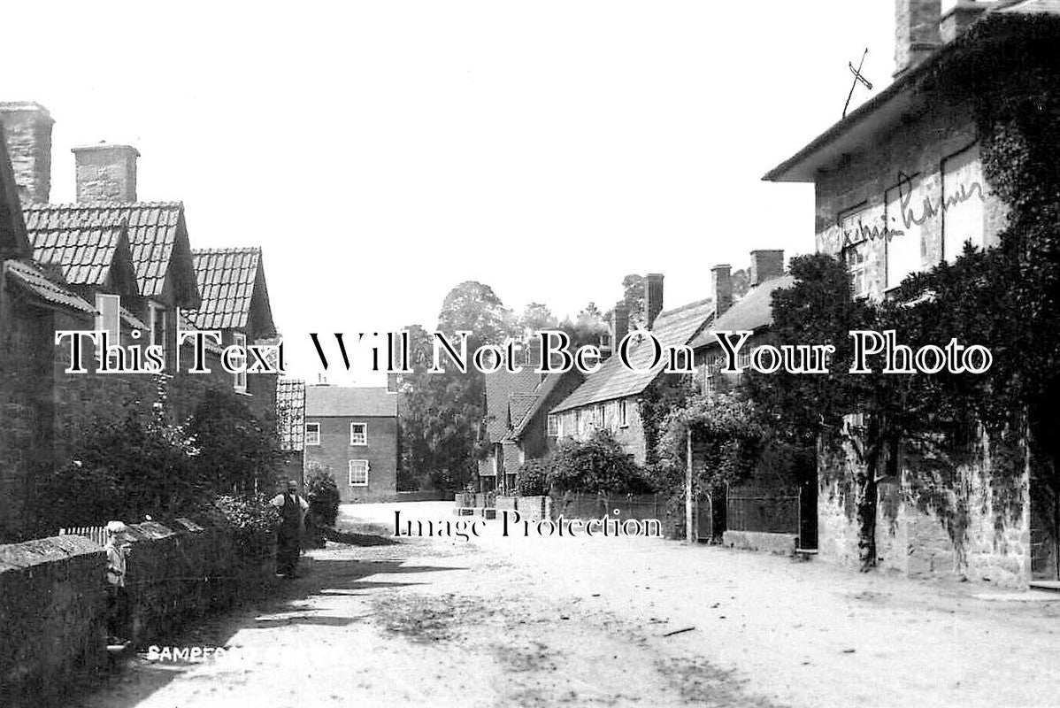 SO 2397 - Sampford Brett, Somerset c1928