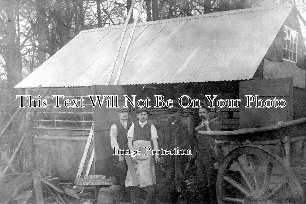SO 2401 - East Harptree Cartwrights Workshop Smithy, Somerset c1917