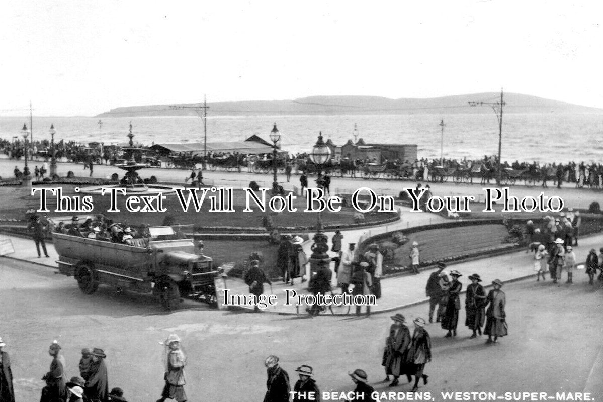 SO 2443 - The Beach Gardens, Weston Super Mare, Somerset