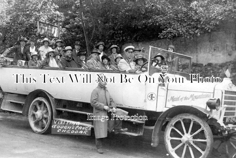 SO 2444 - Charabanc Visiting Gough's Caves, Cheddar, Somerset