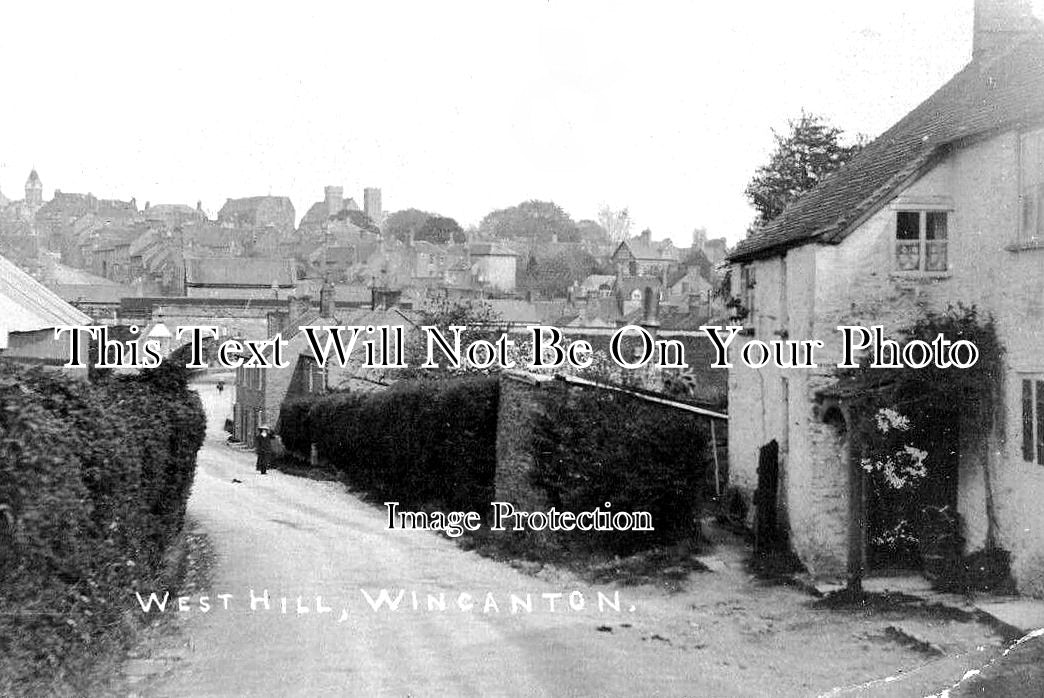 SO 2458 West Hill, Wincanton, Somerset c1913 JB Archive