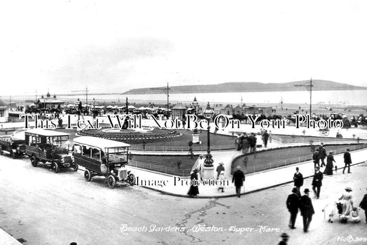 SO 2482 - Beach Garden's, Weston Super Mare, Somerset