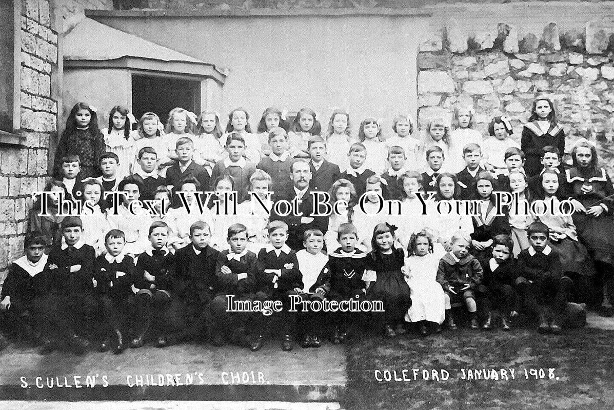 SO 2522 - S Cullen Childrens Choir, Coleford, Somerset 1908