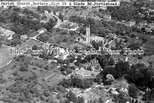 SO 2526 - Parish Church & Rectory, Portishead, Somerset