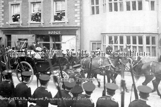 SO 2567 - Royal Visit To Glastonbury, Somerset 1909