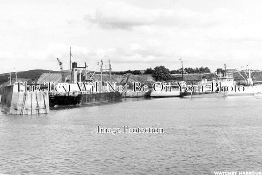 SO 2636 - Watchet Harbour, Somerset c1953
