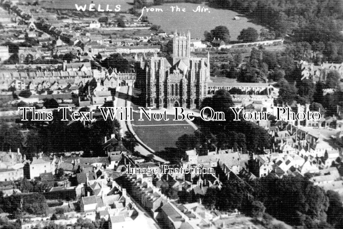 SO 2639 - Wells From The Air, Somerset