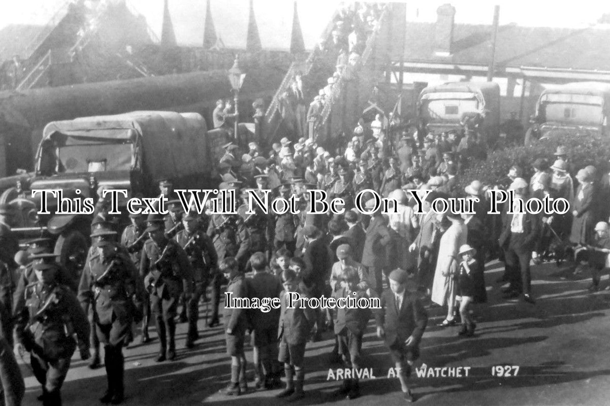 SO 265 - Arrival At Watchet, Somerset c1927