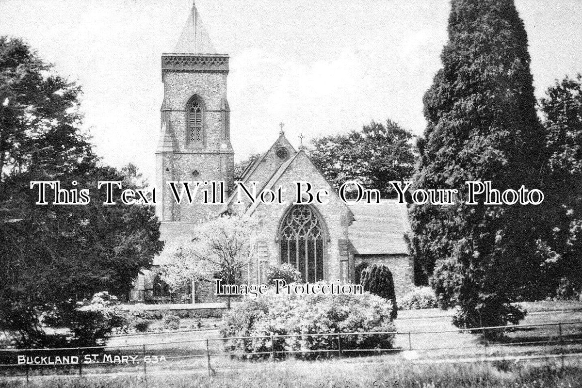 SO 2651 - Buckland St Mary Church, Somerset c1910