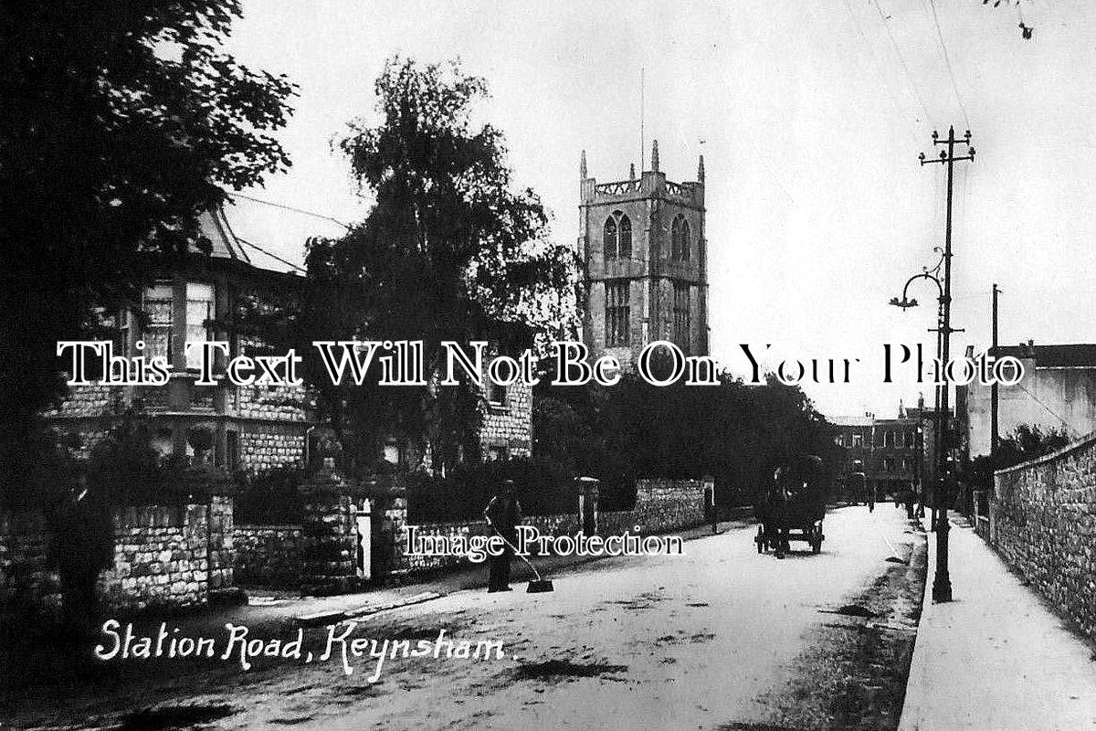 SO 27 - Station Road, Keynsham, Somerset c1910