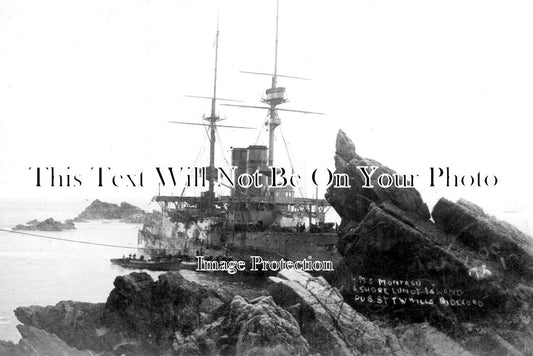 SO 2702 - HMS Montagu On Rocks, Lundy, Somerset