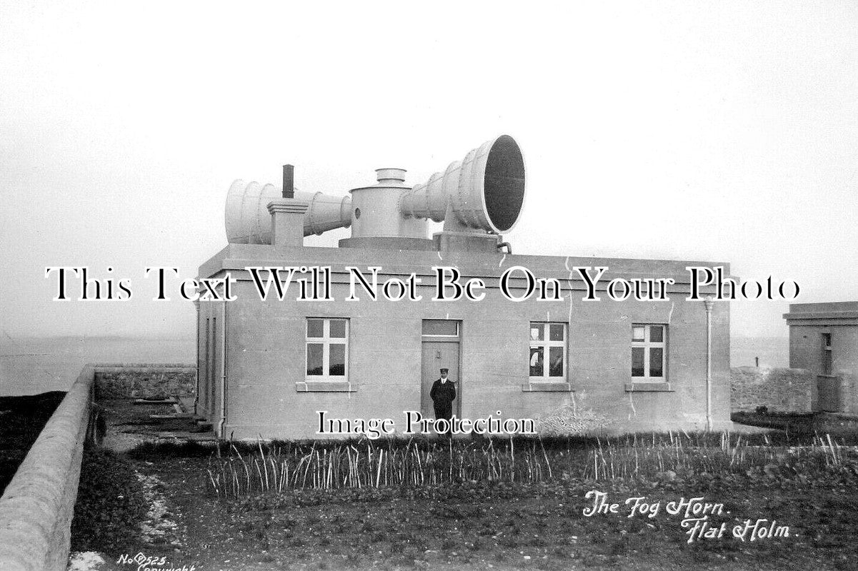 SO 2706 - The Fog Horn, Flat Holm, Weston Super Mare, Somerset