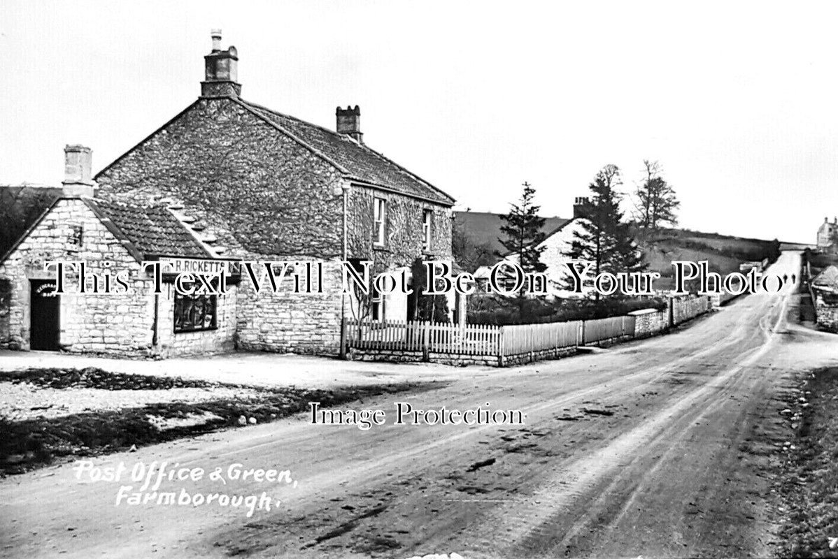 SO 2726 - Farmborough Post Office & Green, Somerset