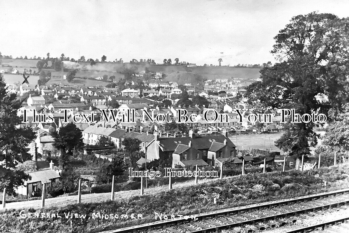 SO 2737 - General View Of Midsomer Norton, Somerset