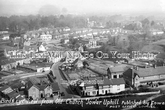 SO 2771 - Uphill From Church Tower, Weston Super Mare, Somerset