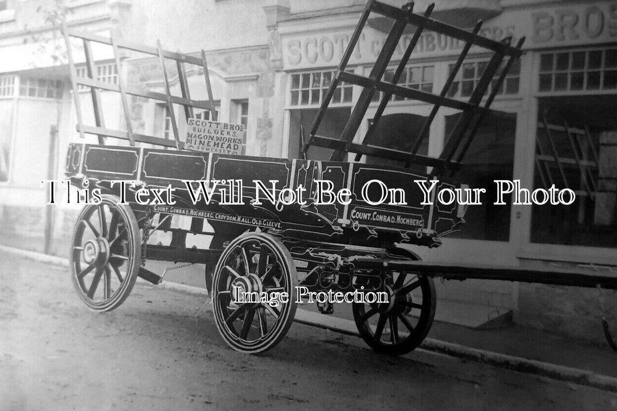 SO 2805 - Scotts Bros Cart Waggon Works, Minehead, Somerset