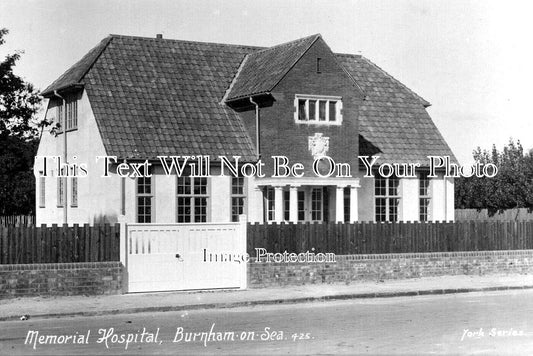 SO 2832 - Memorial Hospital, Burnham On Sea, Somerset