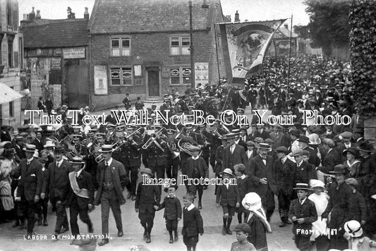 SO 2840 - Labour Demonstration, Frome, Somerset c1917