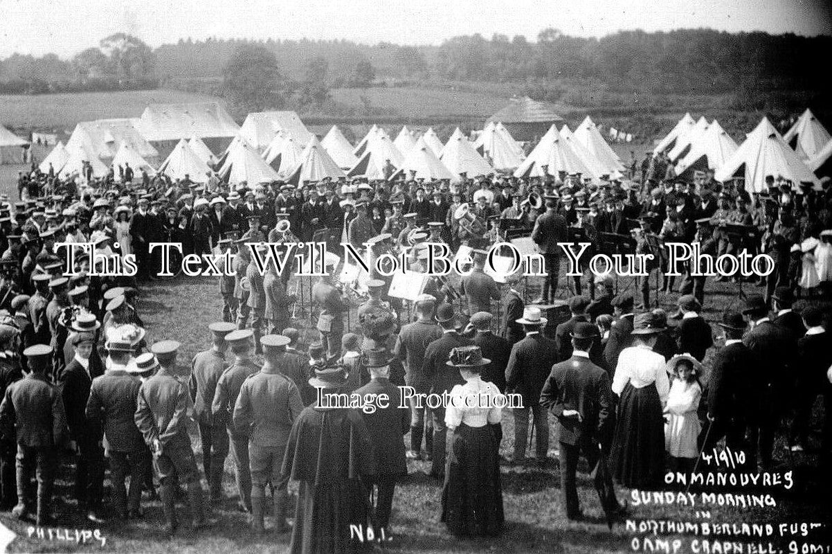 SO 2886 - Northumberland Fusiliers Military Camp, Crapnell, Somerset 1910