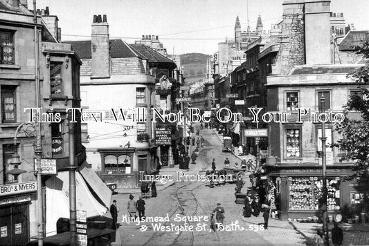 SO 2890 - Kingsmead Square & Westgate Street, Bath, Somerset