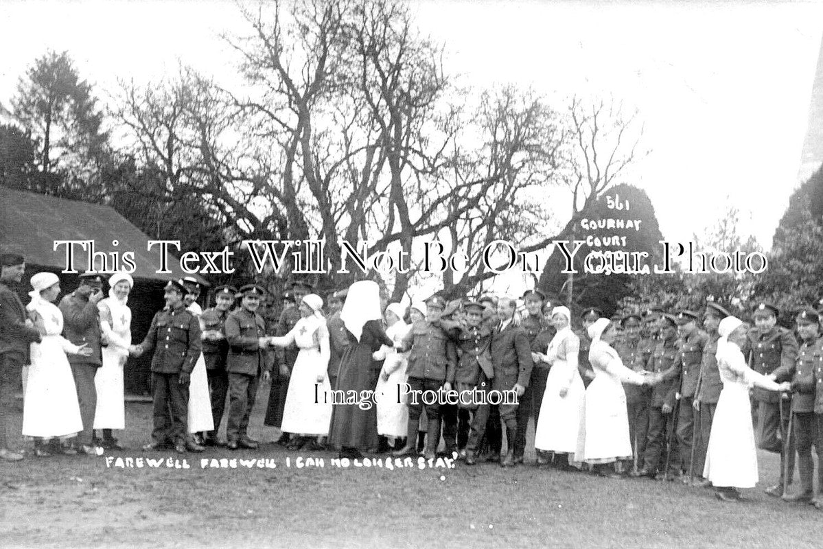 SO 2938 - Gourney Court VAD Hospital, West Harptree, Somerset WW1