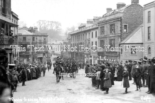 SO 2949 - Troops Leaving From Market Place, Somerset