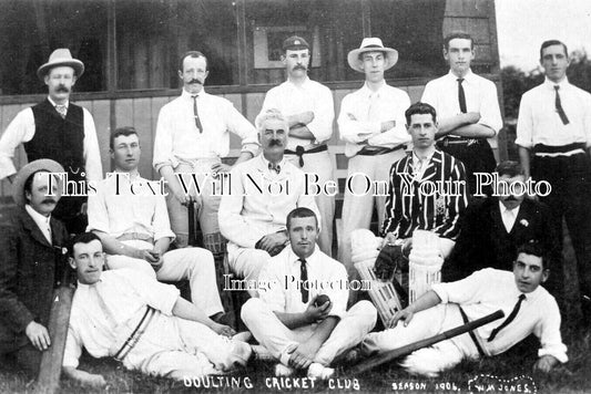 SO 2988 - Doulting Cricket Club Team, Somerset 1906