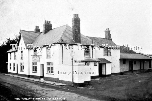 SO 3018 - The Railway Hotel, Williton, Somerset c1910