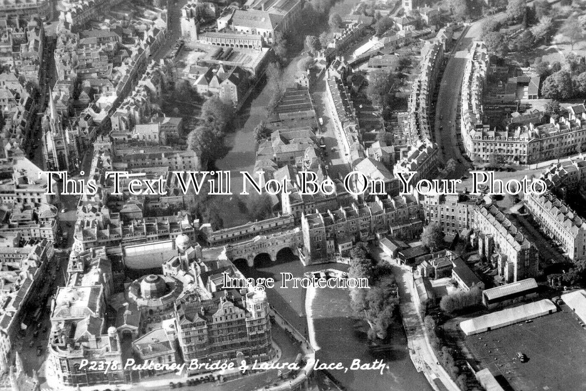 SO 3019 - Pulteney Bridge & Laura Place, Bath, Somerset