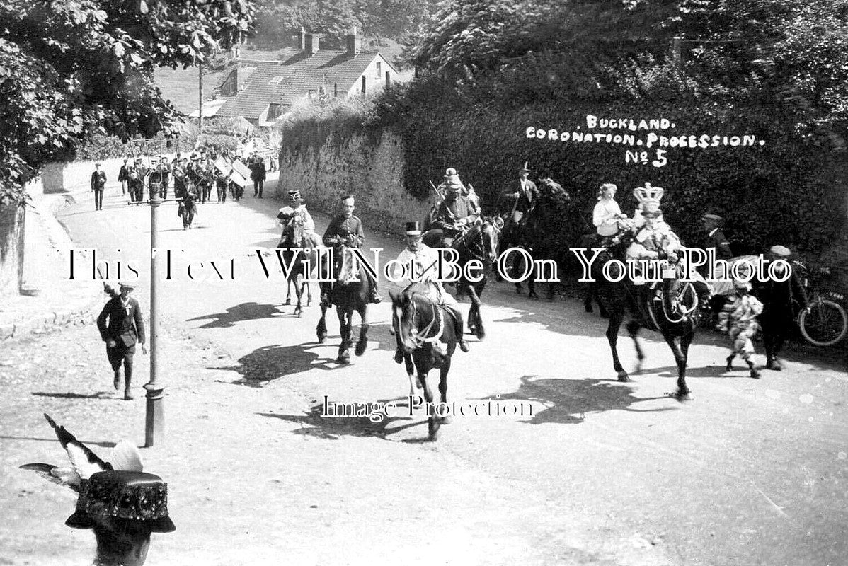 SO 3038 - Buckland Coronation Procession, Somerset