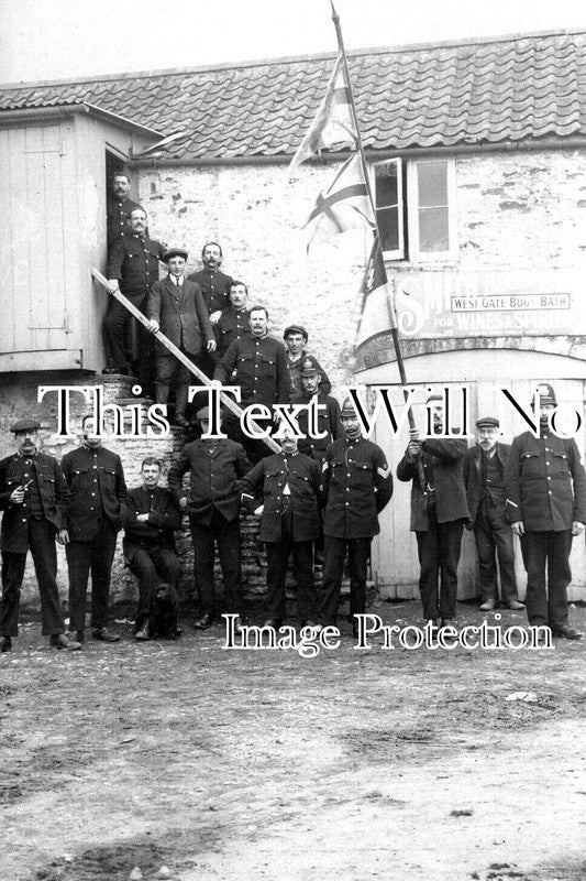 SO 3039 - Policemen At Coleford Or Bath, Somerset