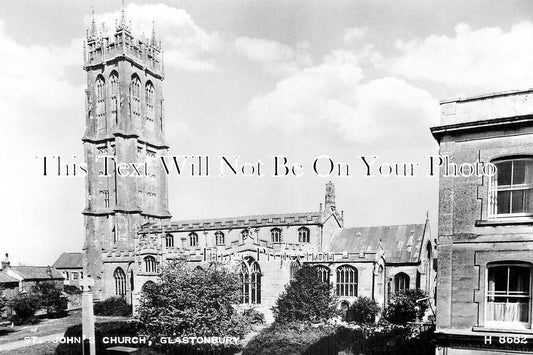 SO 3042 - St Johns Church, Glastonbury, Somerset