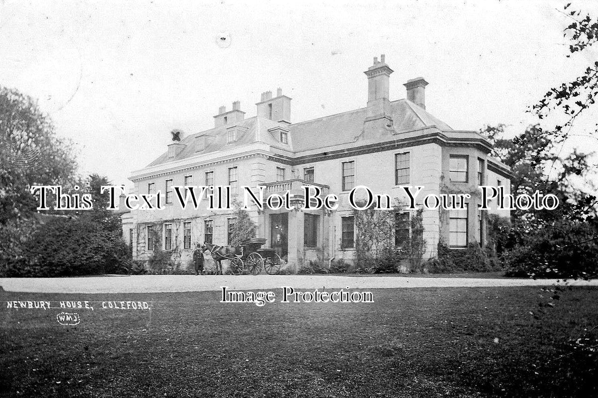 SO 305 - Newbury House, Coleford, Somerset c1920