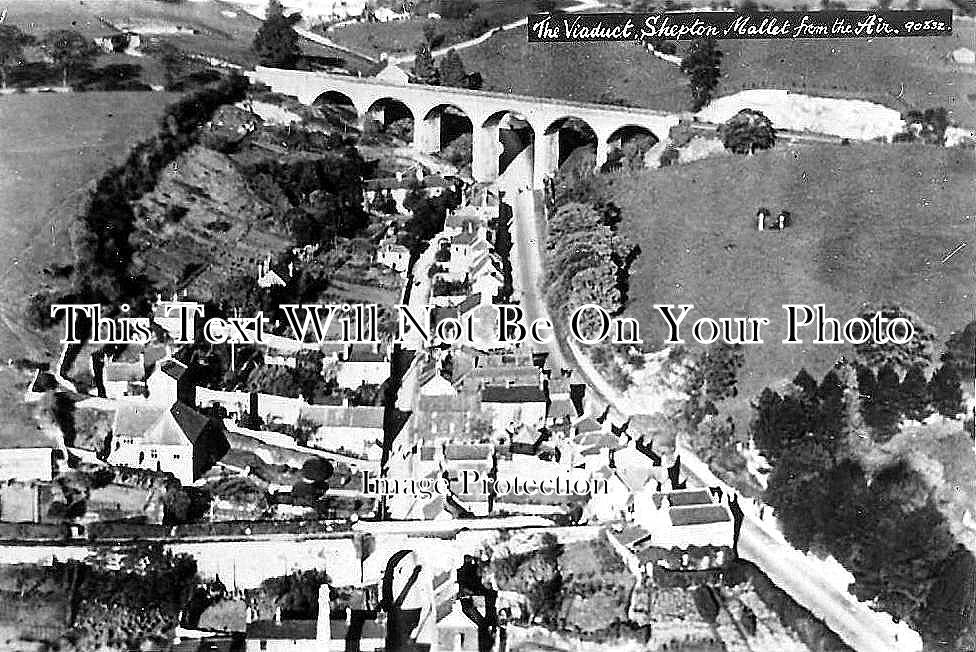 SO 341 - Shepton Mallet From The Air, Somerset