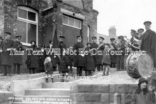 SO 381 - Opening The Salvation Army Citadel, Watchet, Somerset 1928