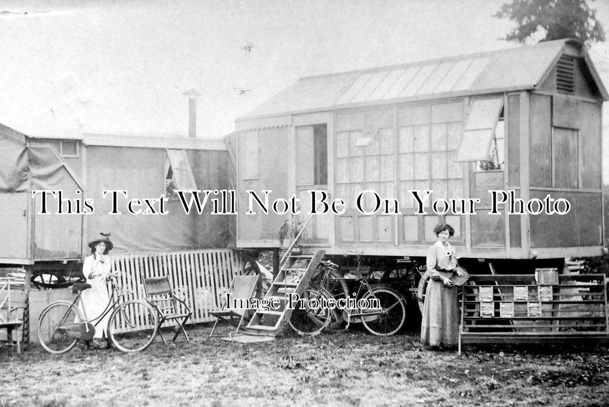 SO 385 - Mobile Daylight Studio, Bridgwater Somerset c1913