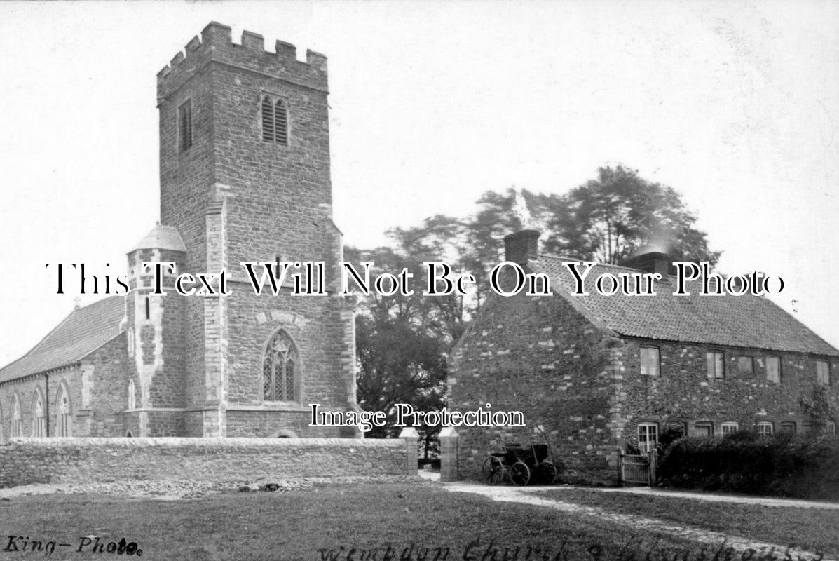 SO 388 - Church & Almshouses, Wembdon, Somerset