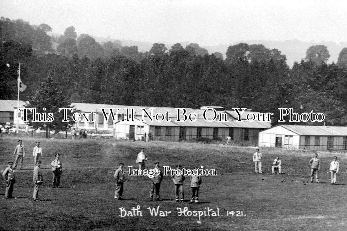 SO 400 - Bowling Green, Bath War Hospital, Somerset WW1