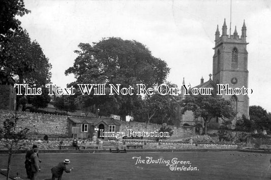 SO 408 - The Bowling Green, Clevedon, Somerset c1913
