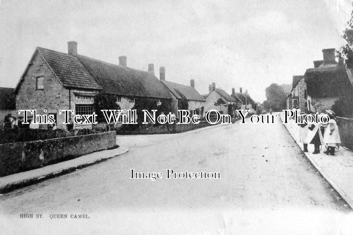 SO 445 - High Street, Hallett, Somerset c1906