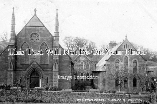 SO 450 - Wesleyan Chapel & Schools, Williton, Somerset