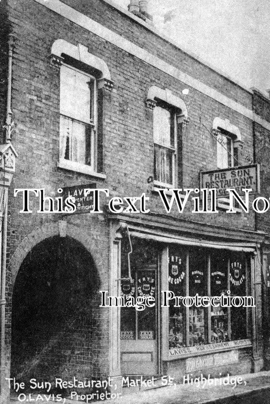 SO 459 - The Sun Restaurant, Market Street, Highbridge, Somerset