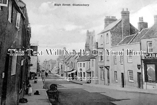 SO 464 - Queens Head, Glastonbury, Somerset c1910