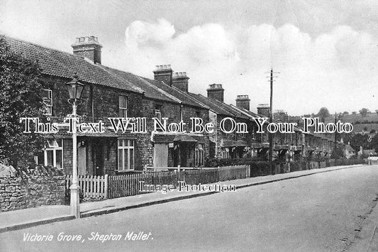 SO 484 - Victoria Grove, Shepton Mallett, Somerset c1945