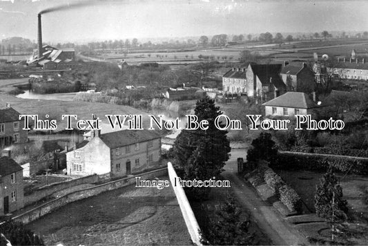 SO 514 - Creech From Church Tower, Somerset