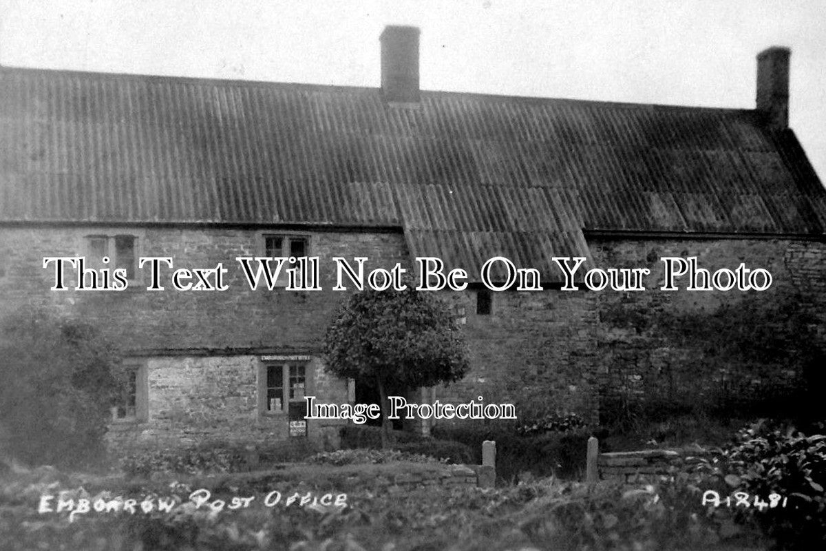 SO 552 - Emborrow Post Office, Somerset c1940